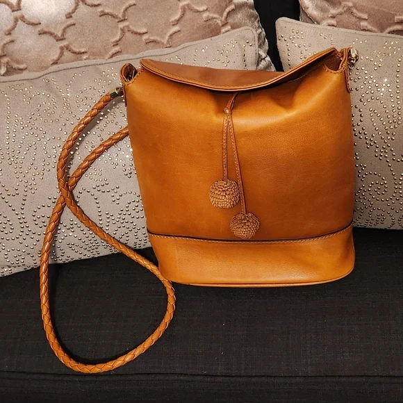 Bottega Veneta Brown Leather Bag